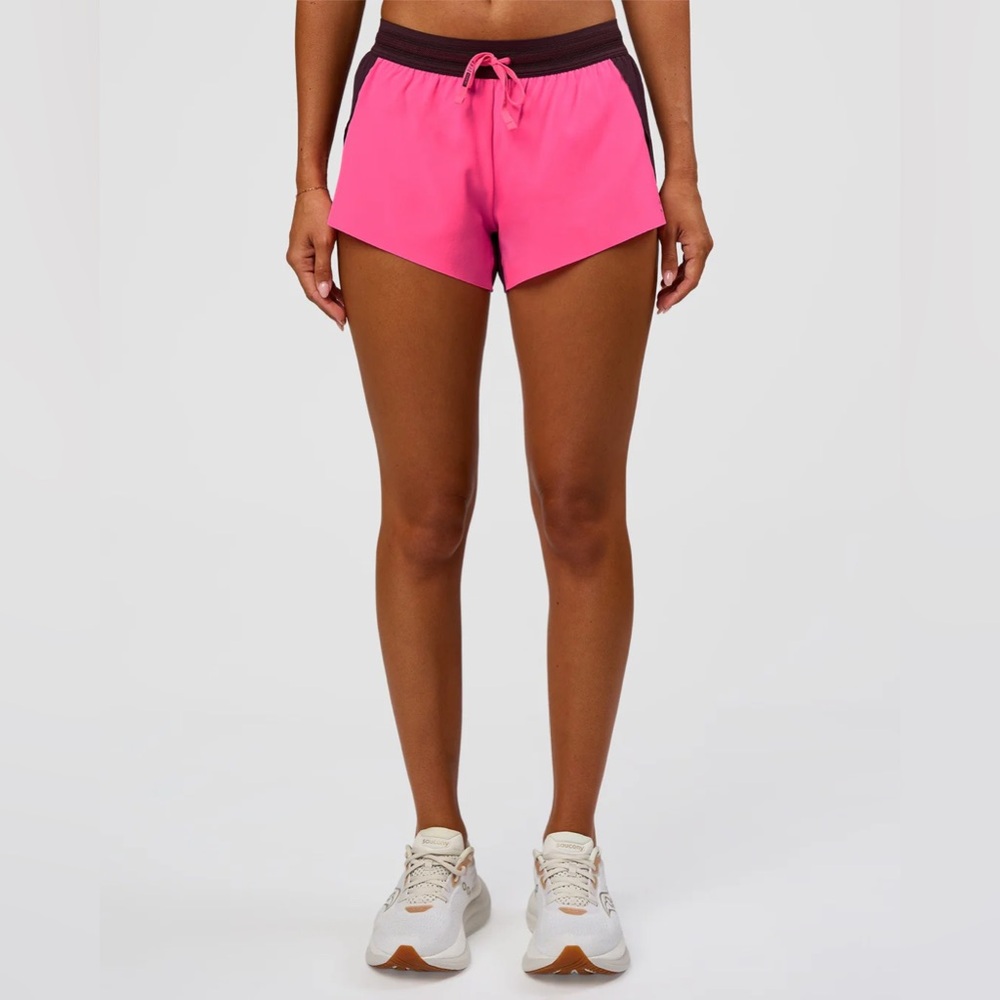 LSKD Accelerate 3" Mid-Rise Running Short - Midnight Plum-Sugar Plum XS NWT - Picture 7 of 10